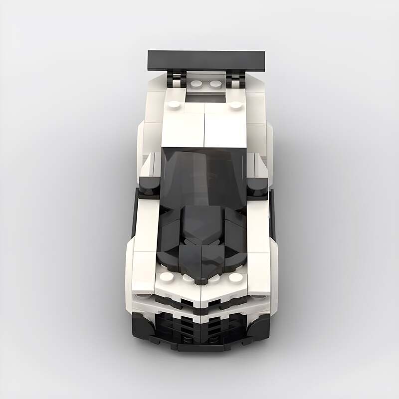 Chevrolet Camaro ZL1 1LE made from lego building blocks