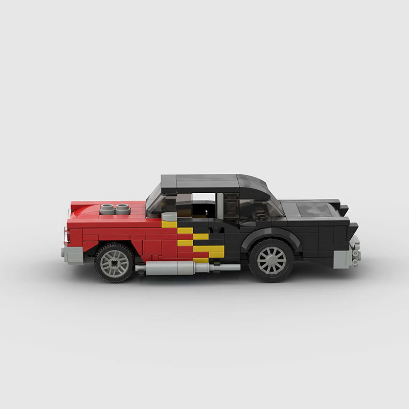 Chevrolet Matchbox made from lego building blocks