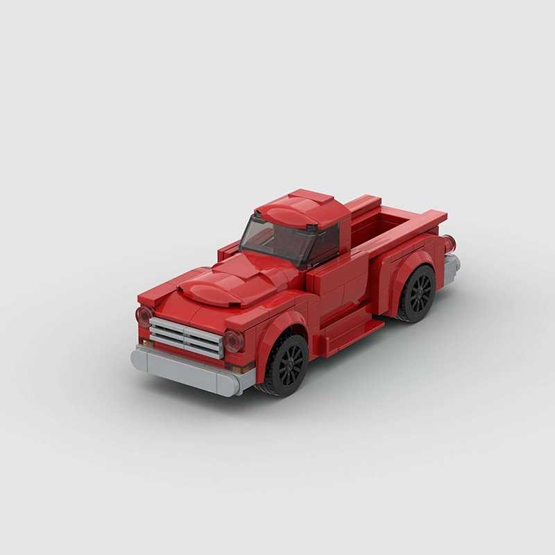 Image of Chevrolet Truck 1950s - Lego Building Blocks by Targa Toys