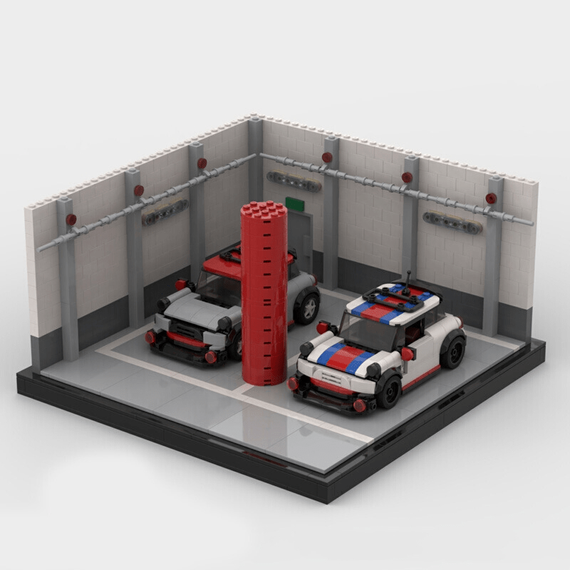 Classic City Garage Scene 315pcs - Targa Toys