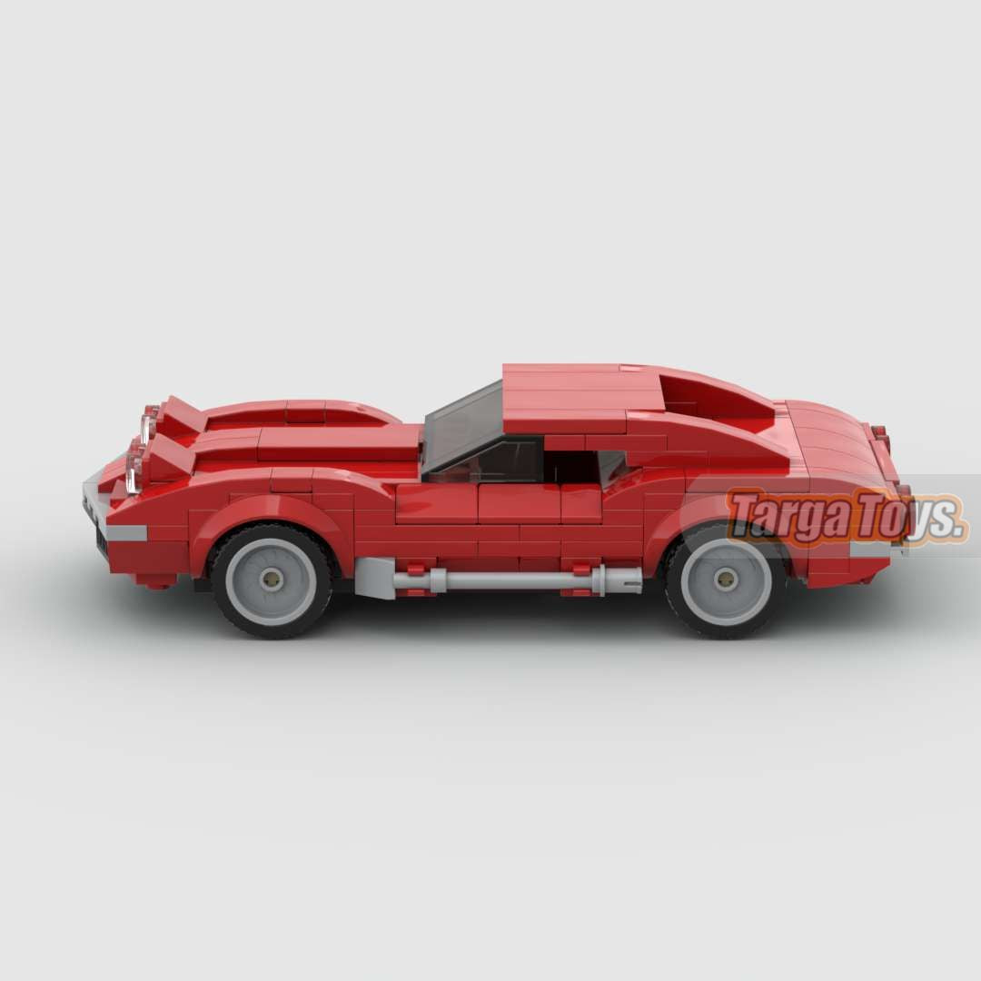 Corvette C3 Stingray 1971 made from lego building blocks