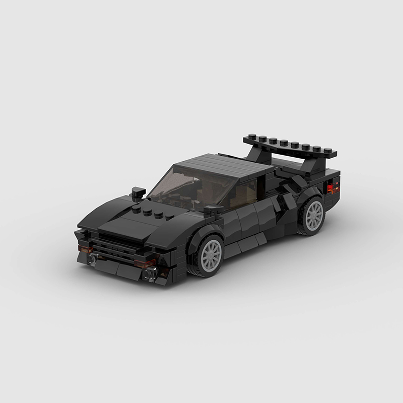 De Tomaso Pantera GT5-S 1986 made from lego building blocks