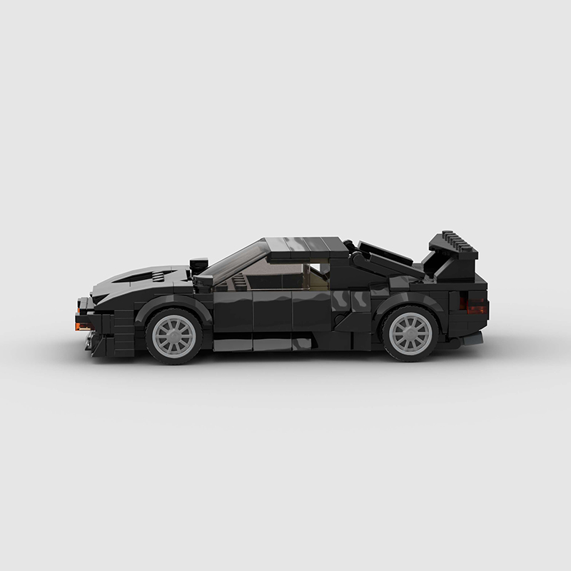 De Tomaso Pantera GT5-S 1986 made from lego building blocks