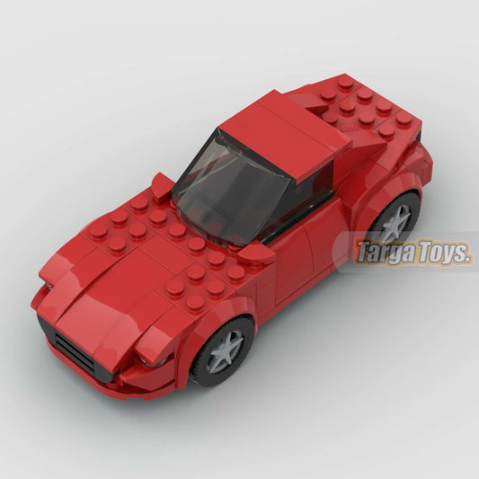 Mazda MX-5 RF made from lego building blocks