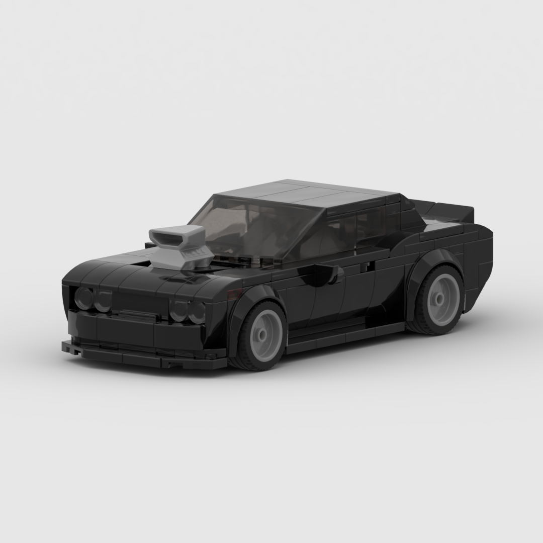 Image of Dodge Challenger SRT - Lego Building Blocks by Targa Toys