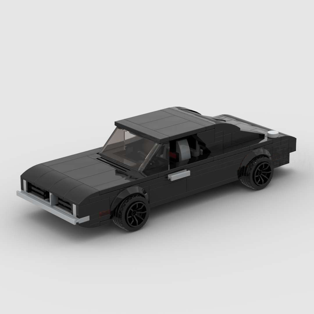 Image of Dodge Charger Death Proof - Lego Building Blocks by Targa Toys