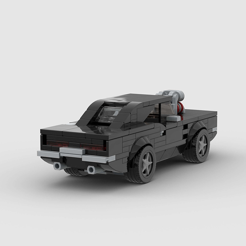 Dodge Charger R/T 1969 F&F made from lego building blocks