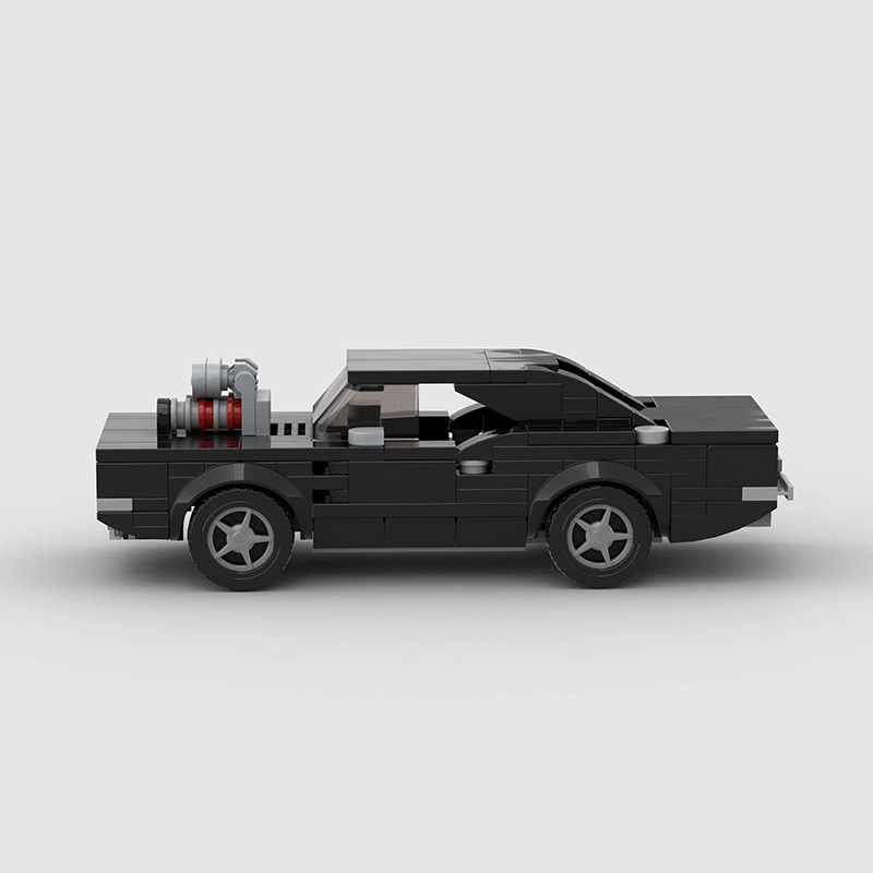 Dodge Charger R/T 1969 F&F made from lego building blocks