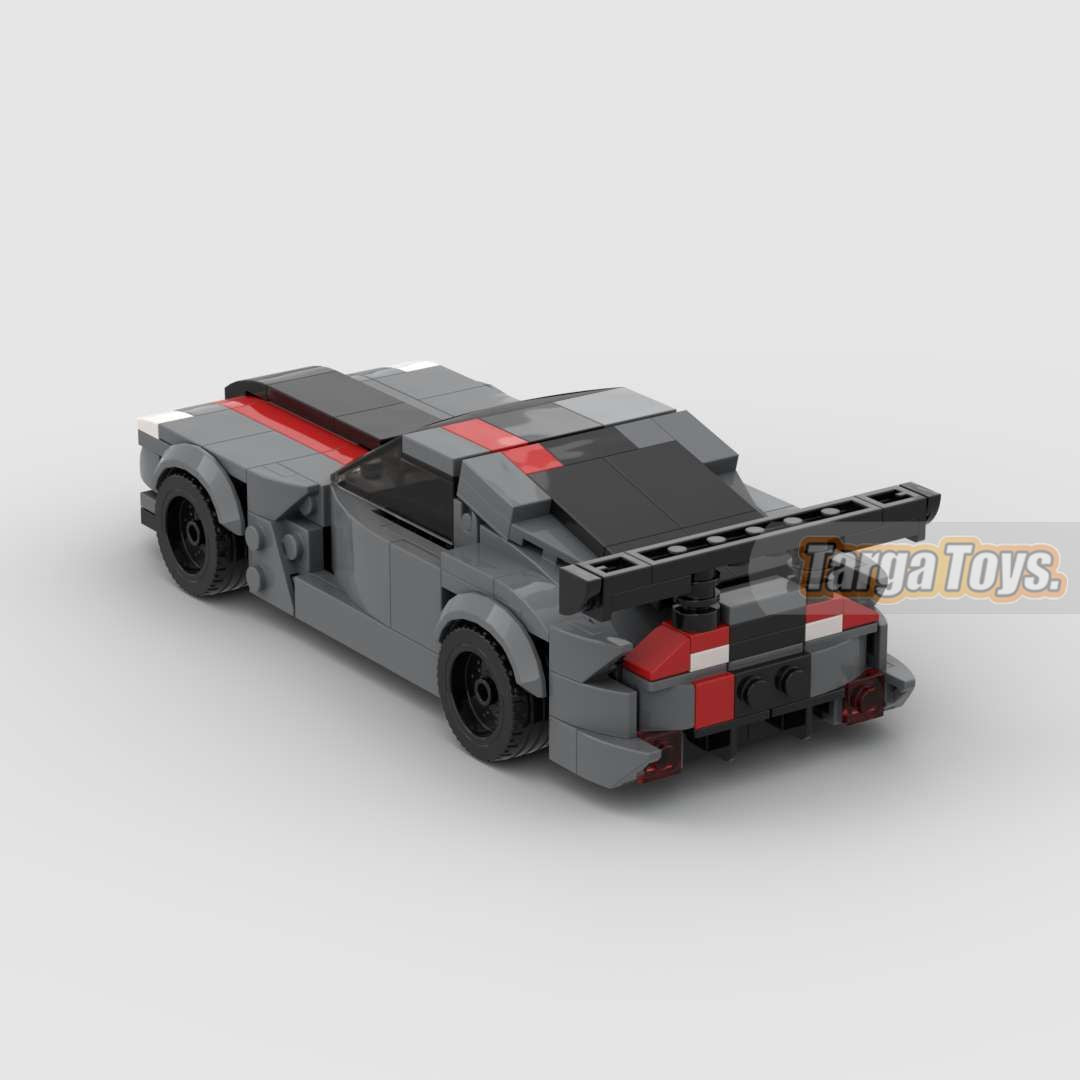 Dodge Viper ACR made from lego building blocks