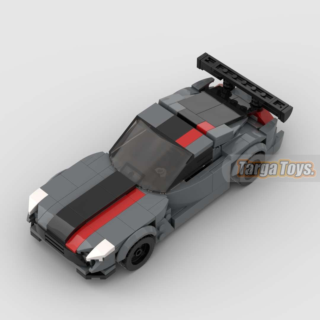 Dodge Viper ACR made from lego building blocks