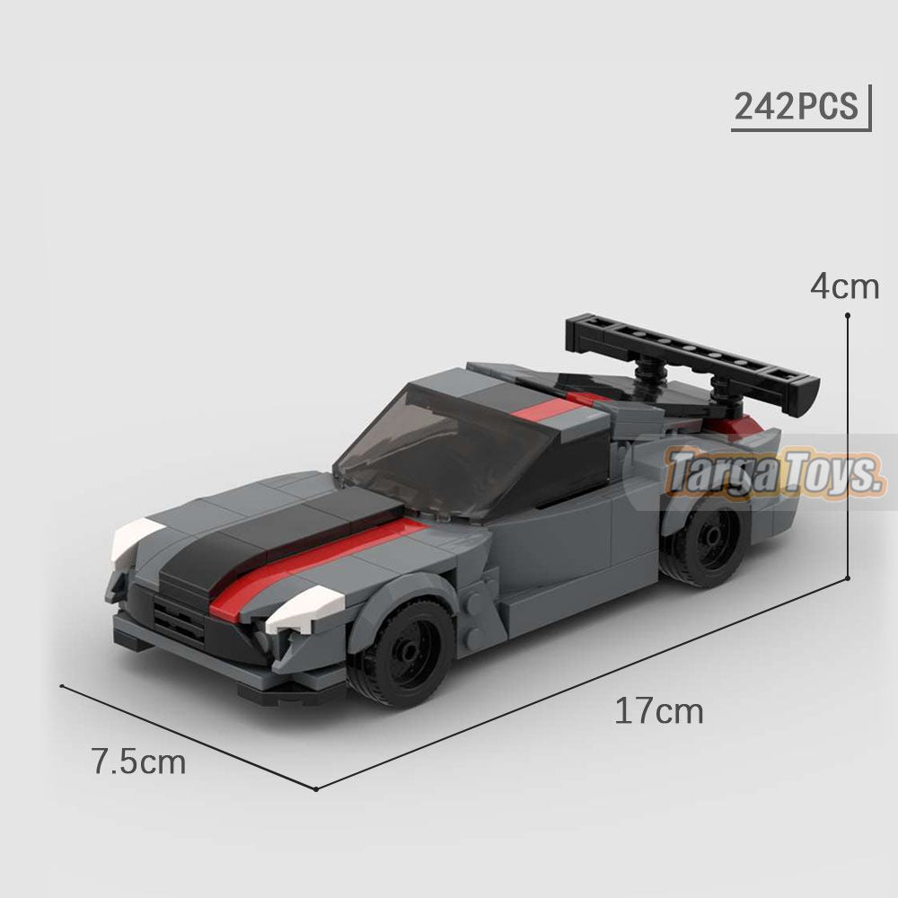 Dodge Viper ACR made from lego building blocks