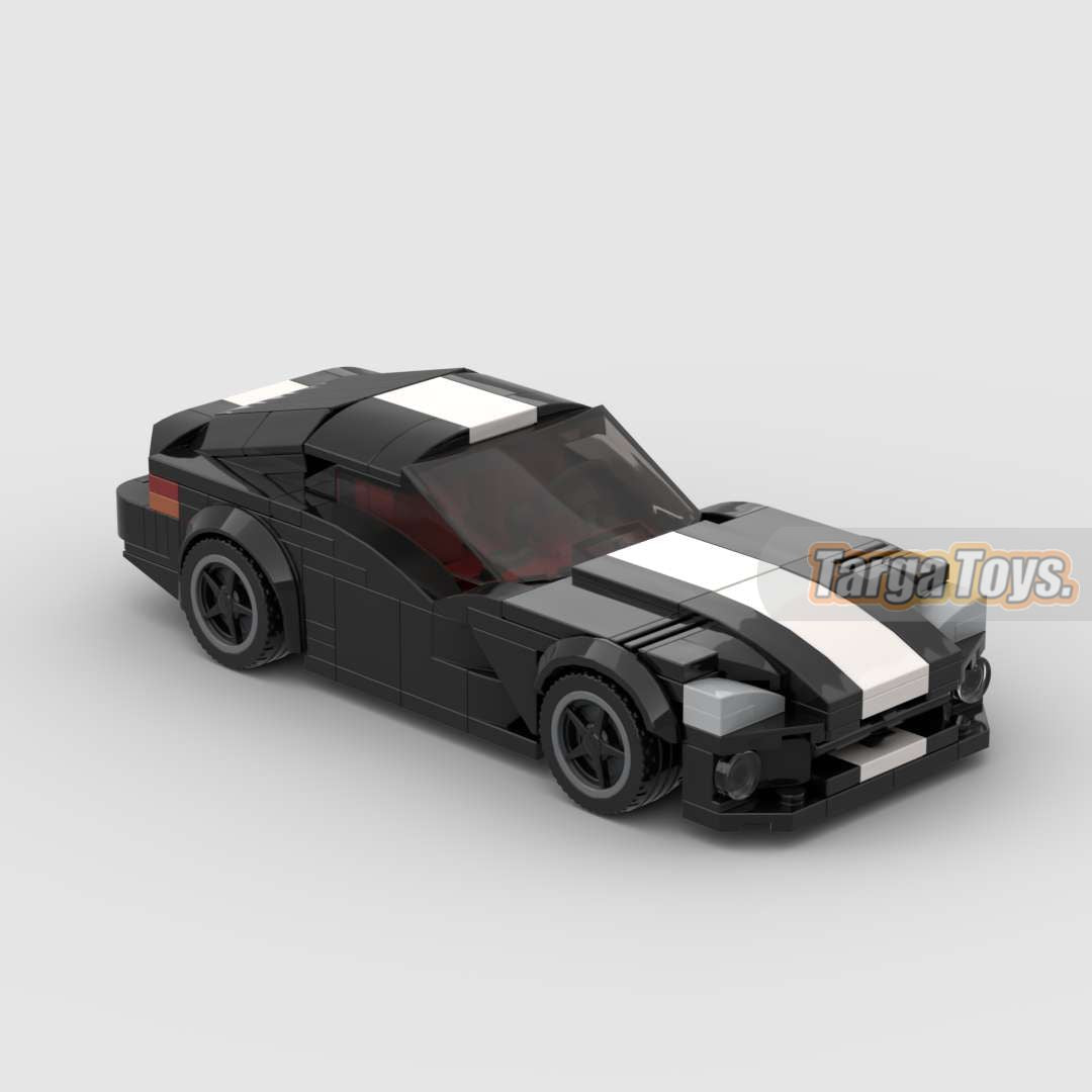 Dodge Viper MKII made from lego building blocks