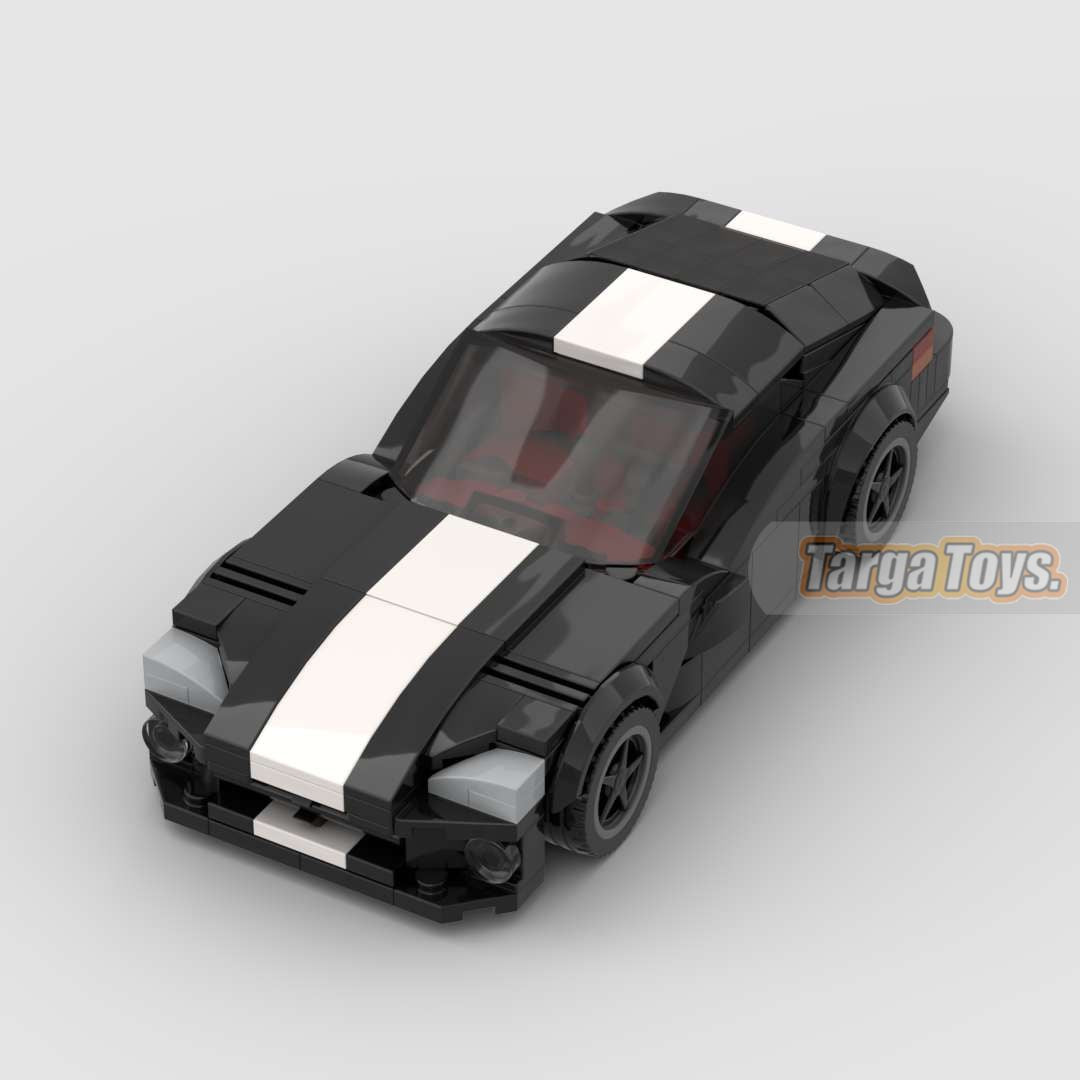 Dodge Viper MKII made from lego building blocks