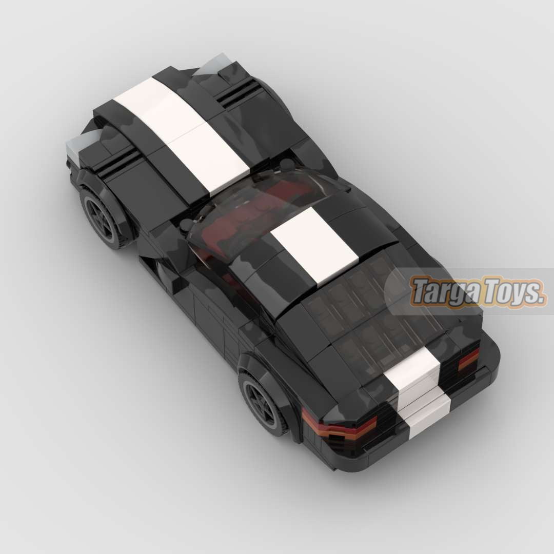 Dodge Viper MKII made from lego building blocks