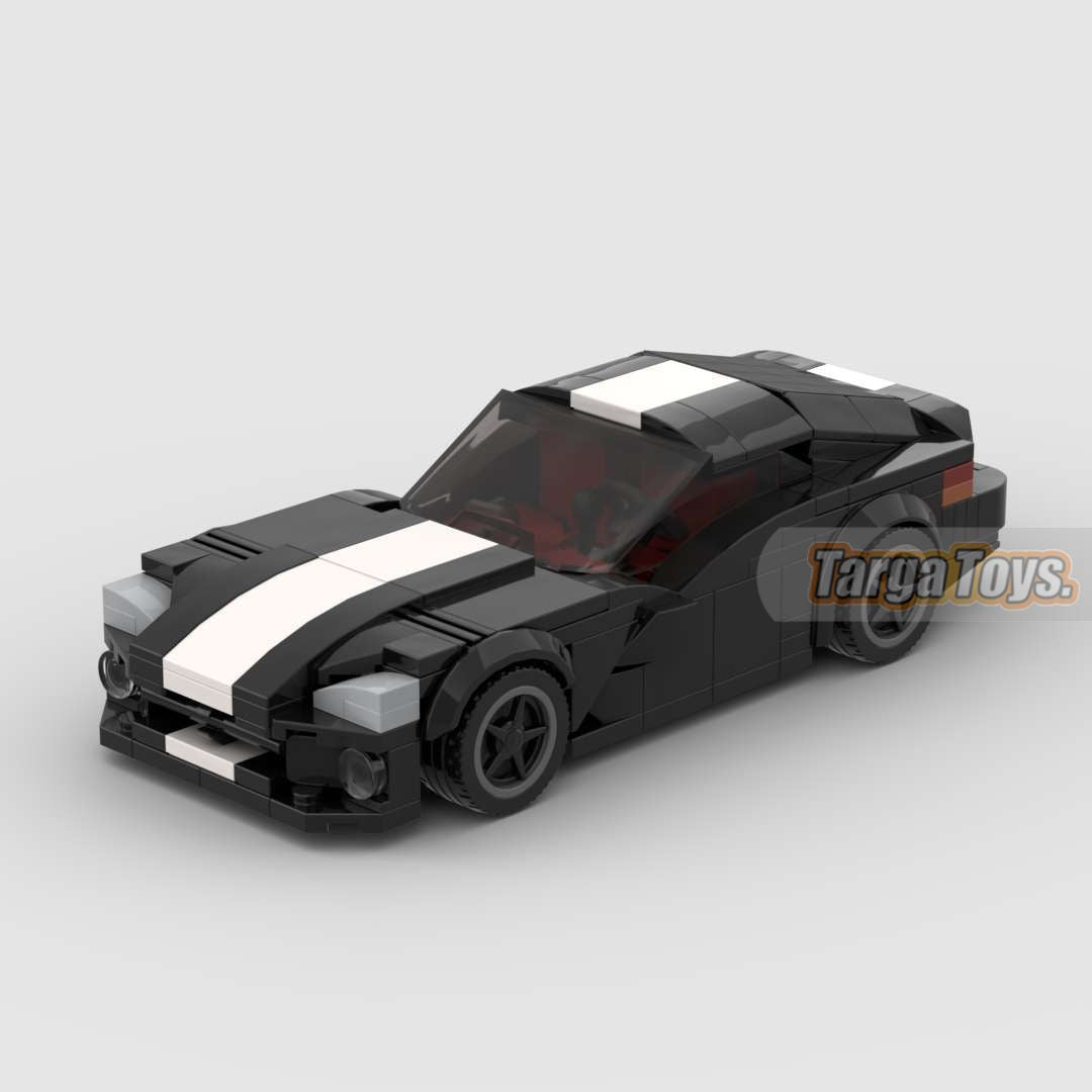 Image of Dodge Viper MKII - Lego Building Blocks by Targa Toys