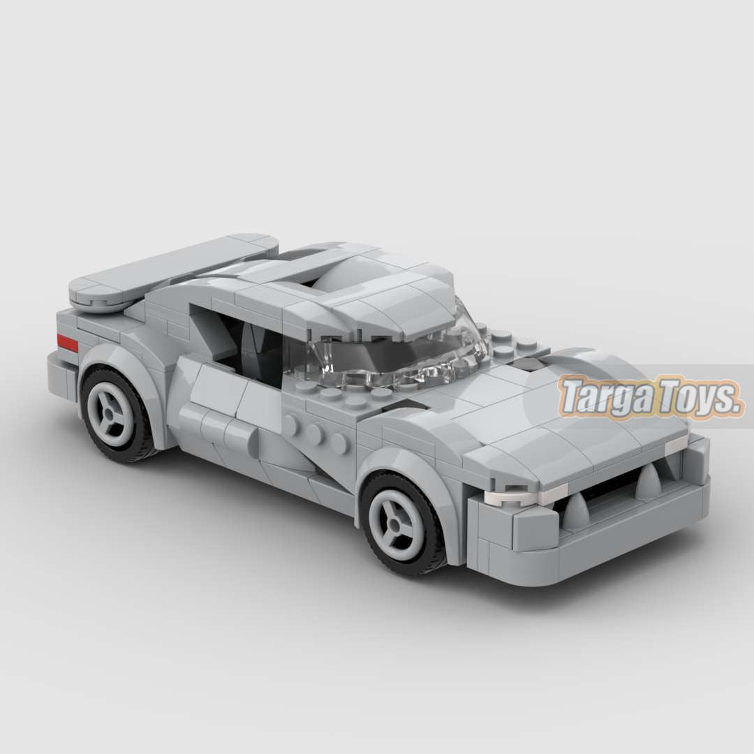 Dodge Viper RT10 Roadster made from lego building blocks