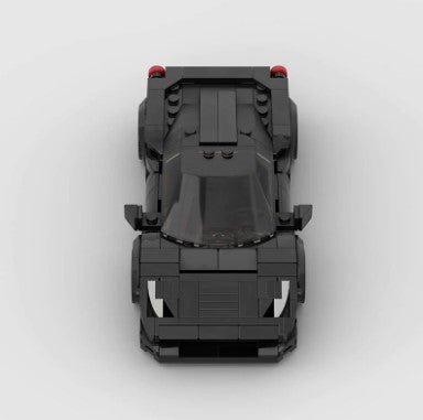 Ferrari 458 made from lego building blocks