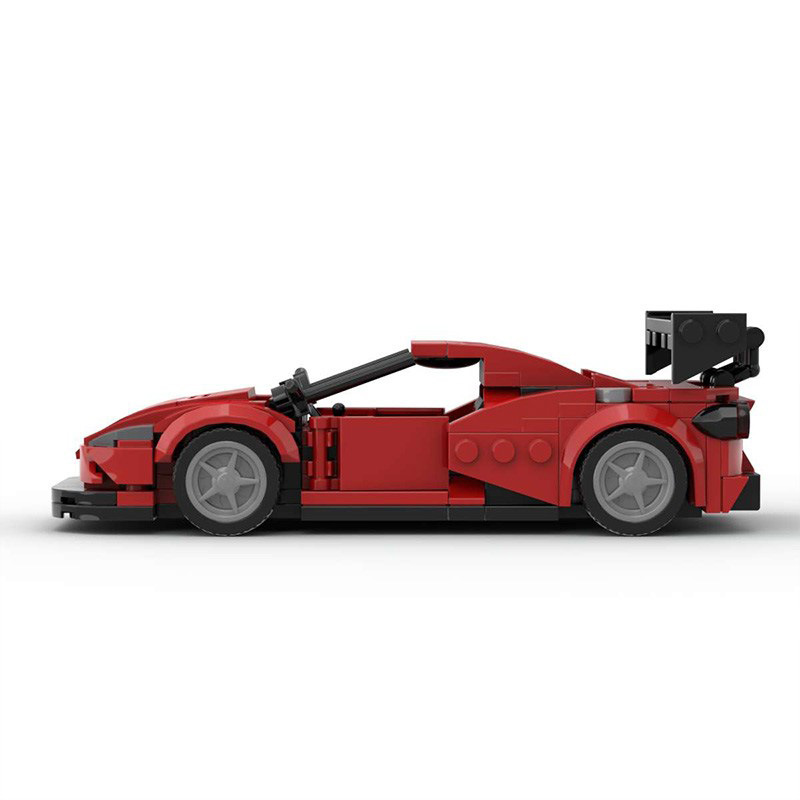 Ferrari 458 Italia GT3 made from lego building blocks