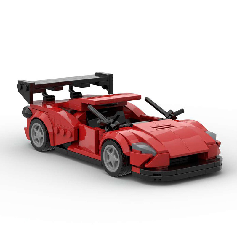 Ferrari 458 Italia GT3 made from lego building blocks