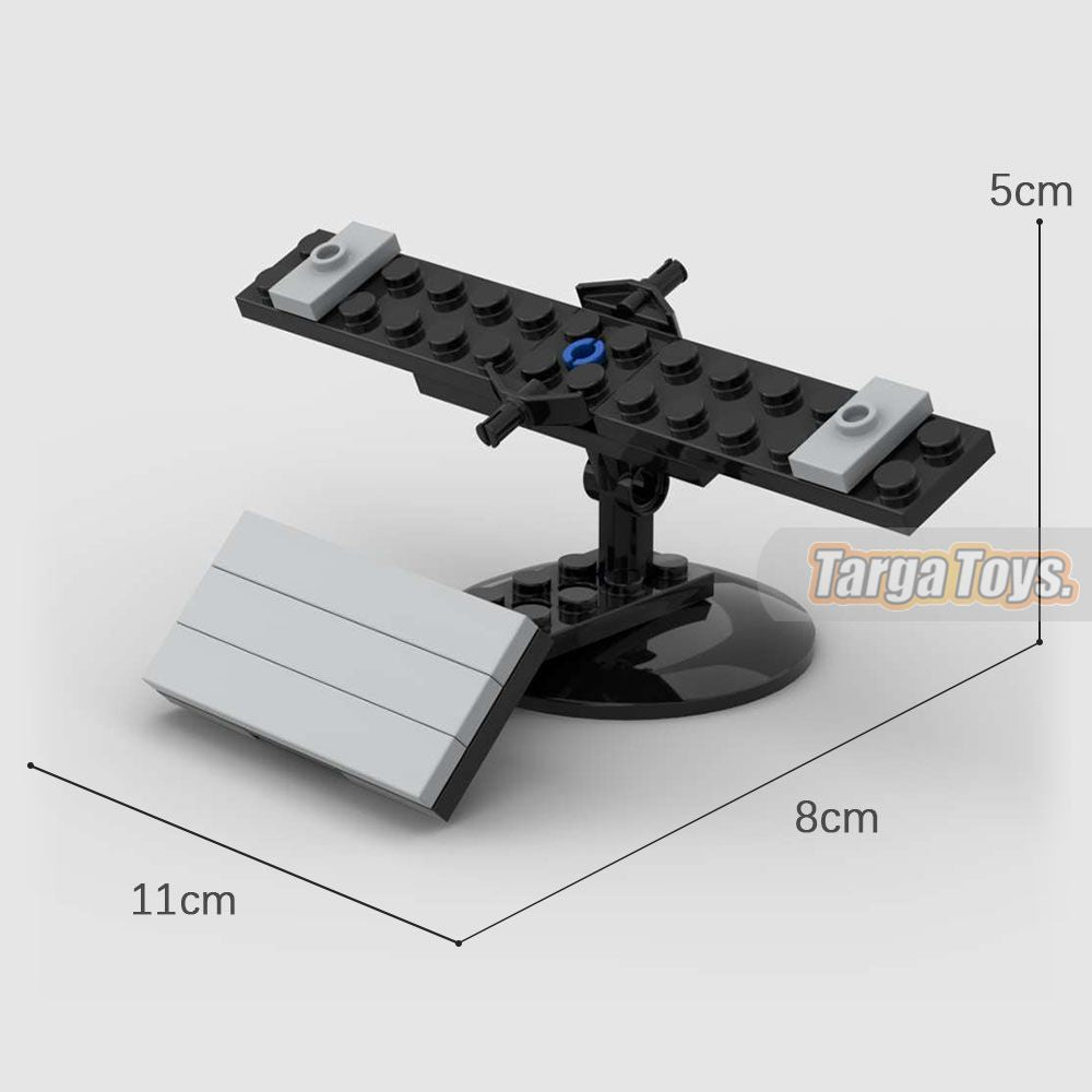 Flying car Display made from lego building blocks