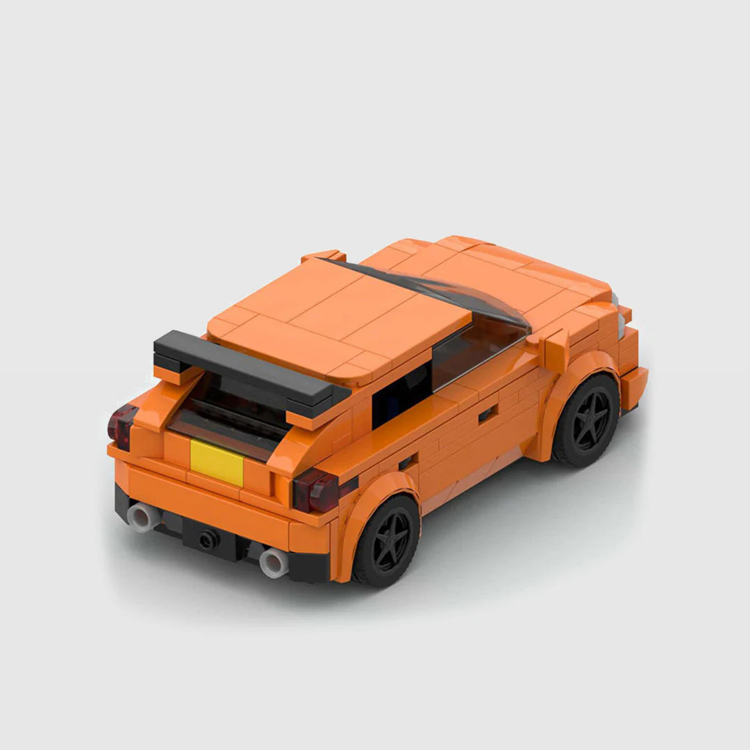 Ford Focus RS made from lego building blocks