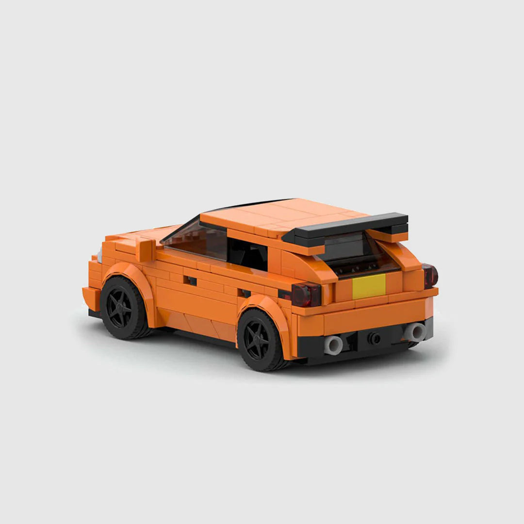 Ford Focus RS made from lego building blocks