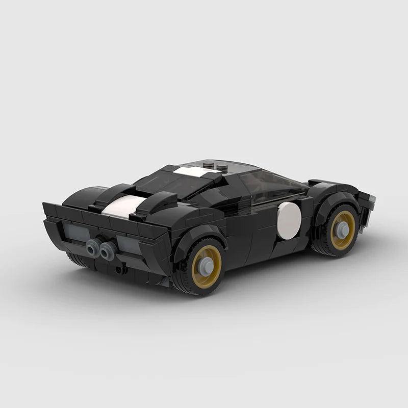 Ford GT40 made from lego building blocks