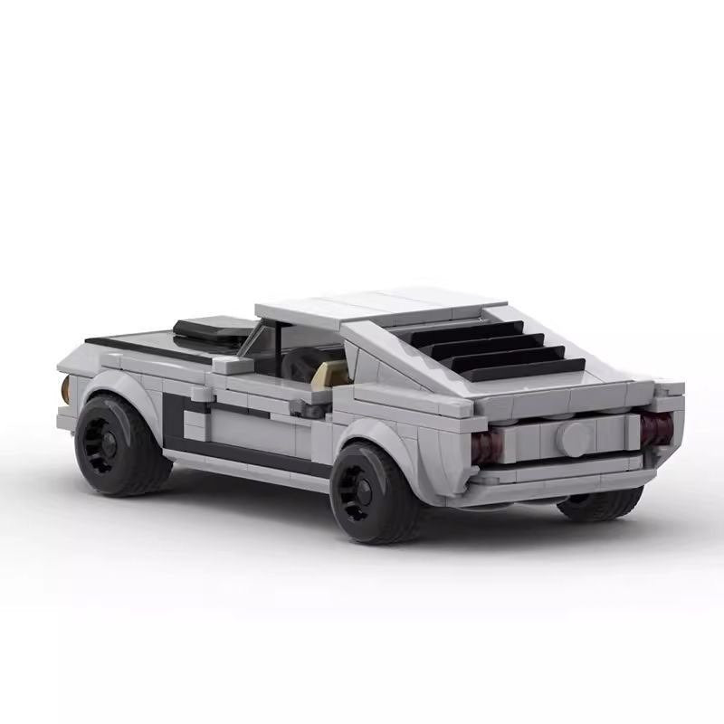 Ford Mustang Boss 302 1969 made from lego building blocks