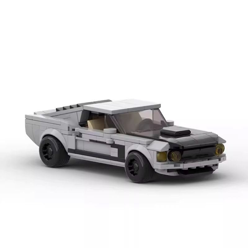 Ford Mustang Boss 302 1969 made from lego building blocks