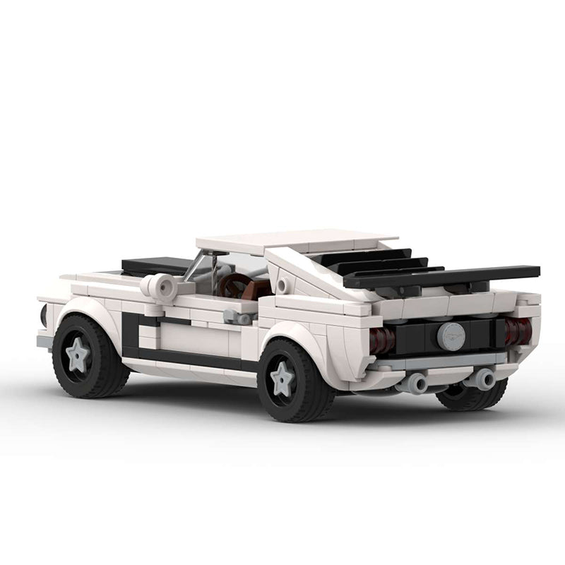 Ford Mustang Boss 1969 made from lego building blocks