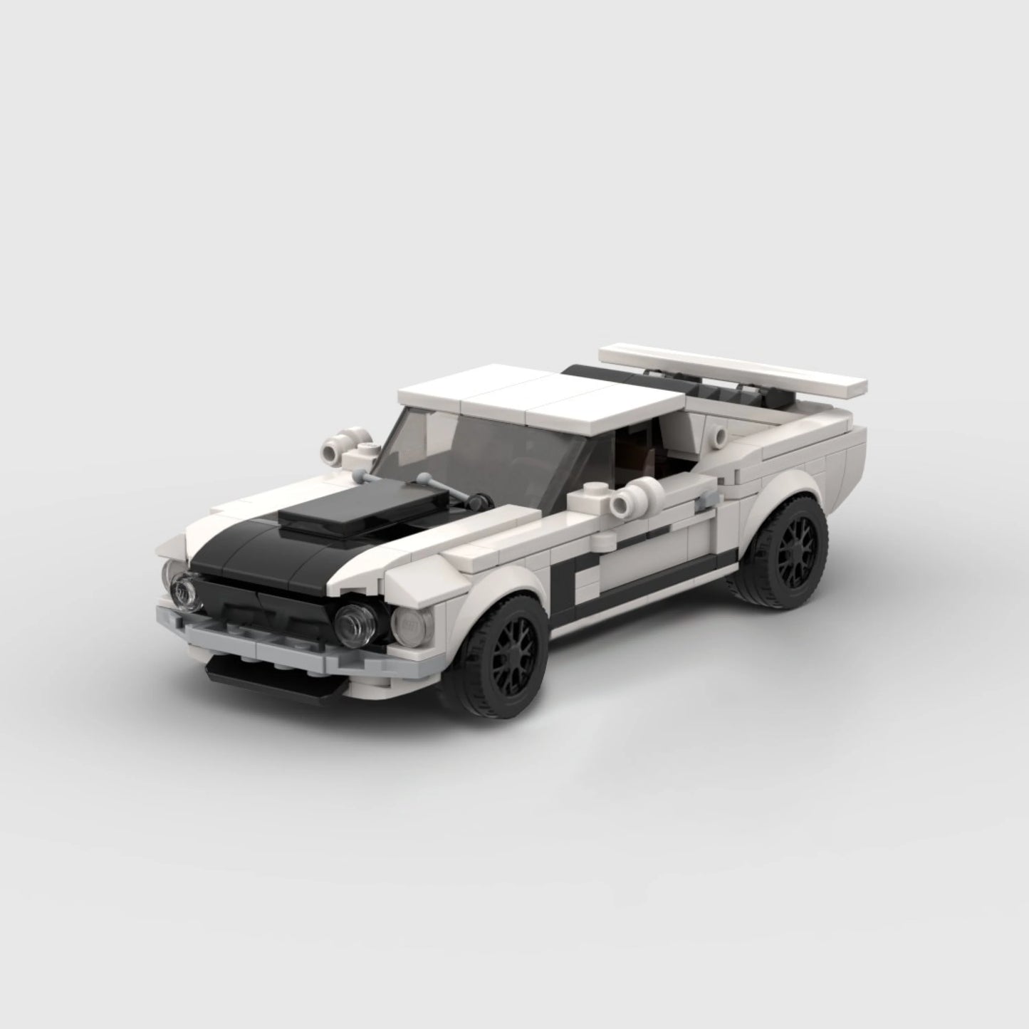 Image of Ford Mustang Boss 1969 - Lego Building Blocks by Targa Toys