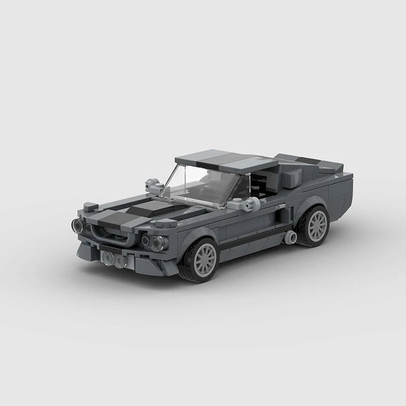 Image of Ford Mustang Eleanor - Lego Building Blocks by Targa Toys