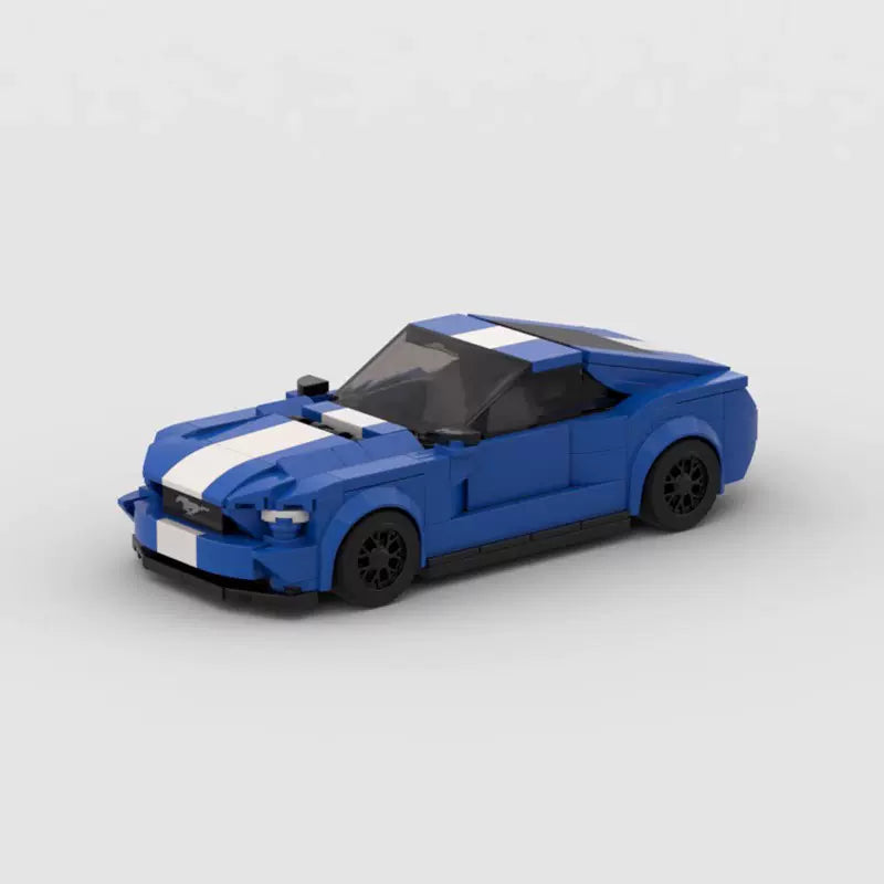 Image of Ford Mustang GT500 - Lego Building Blocks by Targa Toys