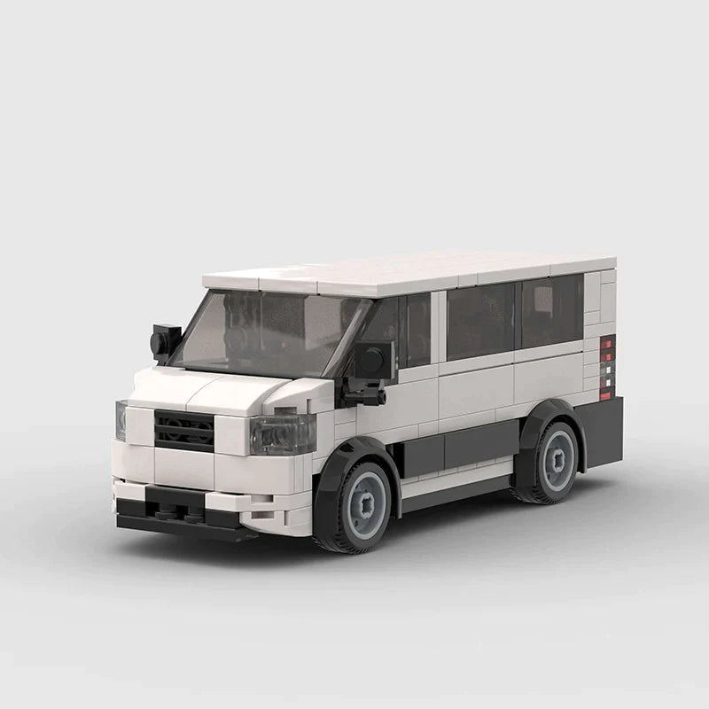 Image of Ford Transit - Lego Building Blocks by Targa Toys