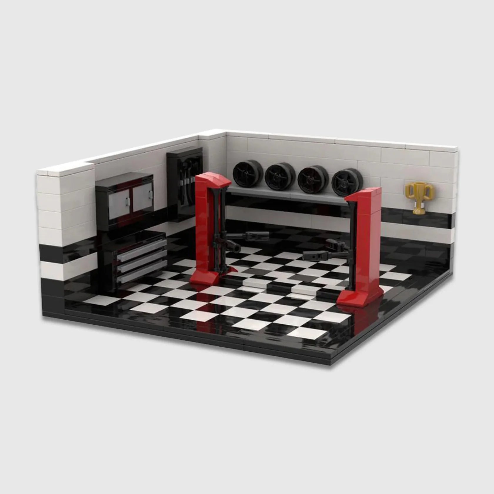 Garage Scene display 315pcs - Targa Toys