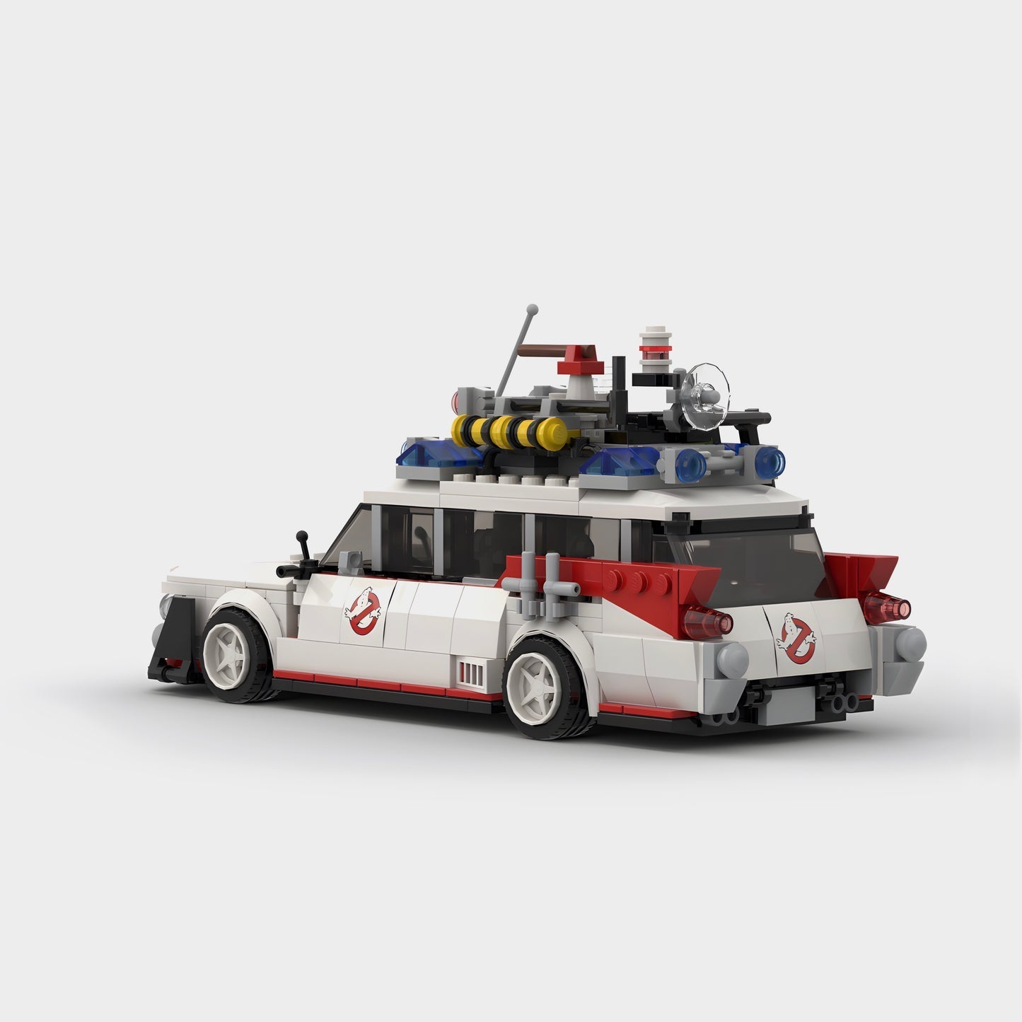 Image of Ghostbusters ECTO-1 - Lego Building Blocks by Targa Toys