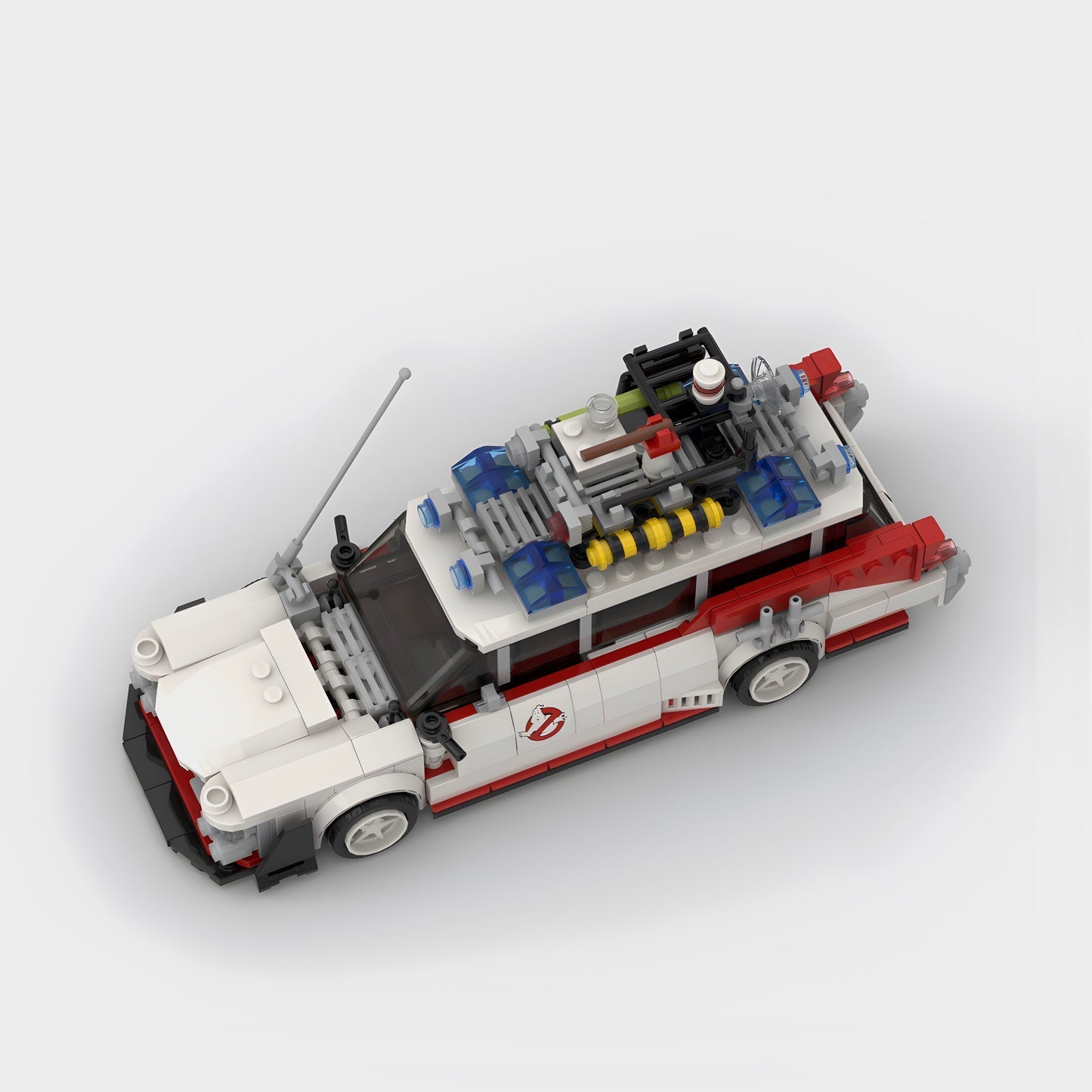 Image of Ghostbusters ECTO-1 - Lego Building Blocks by Targa Toys