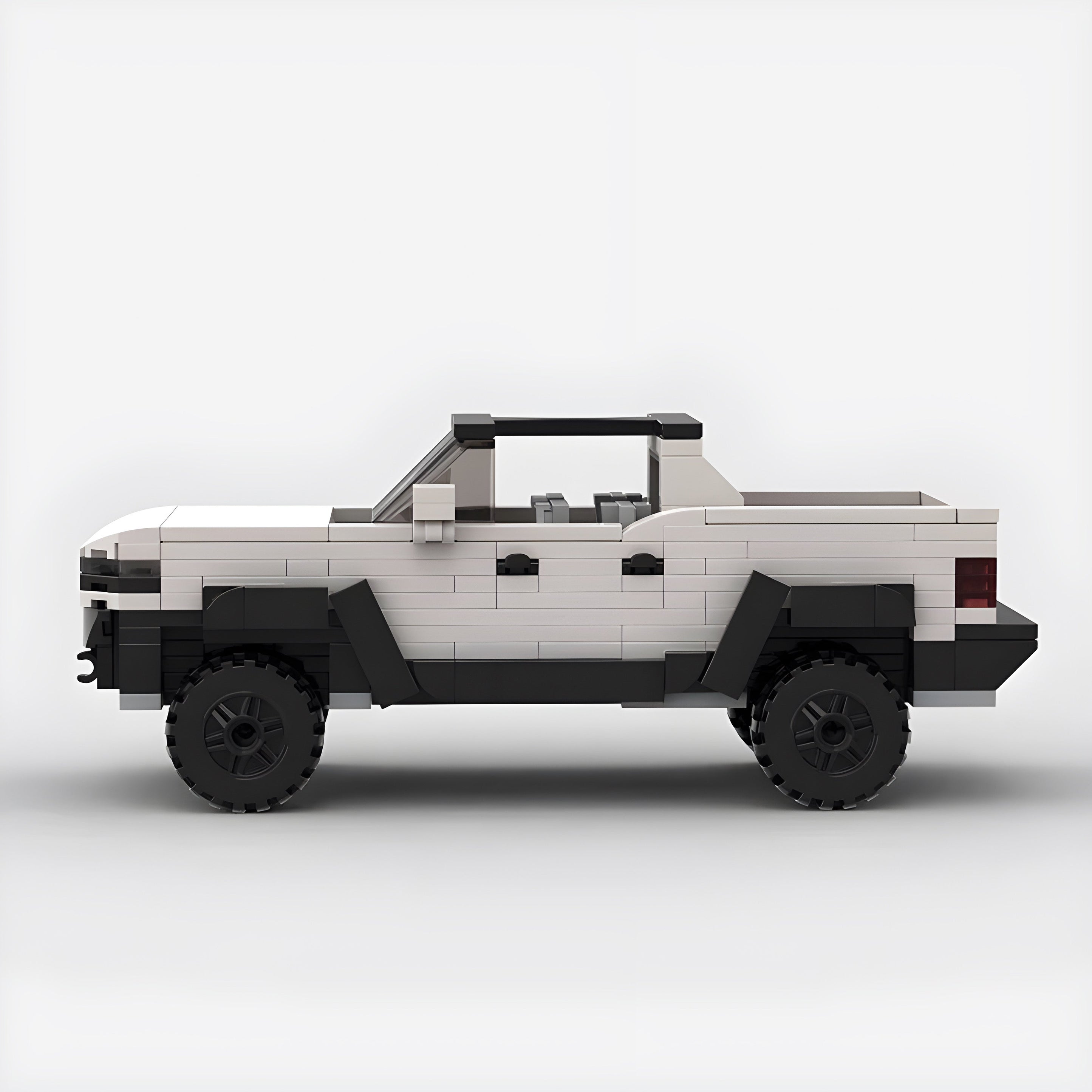 GMC Hummer EV made from lego building blocks - Targa Toys