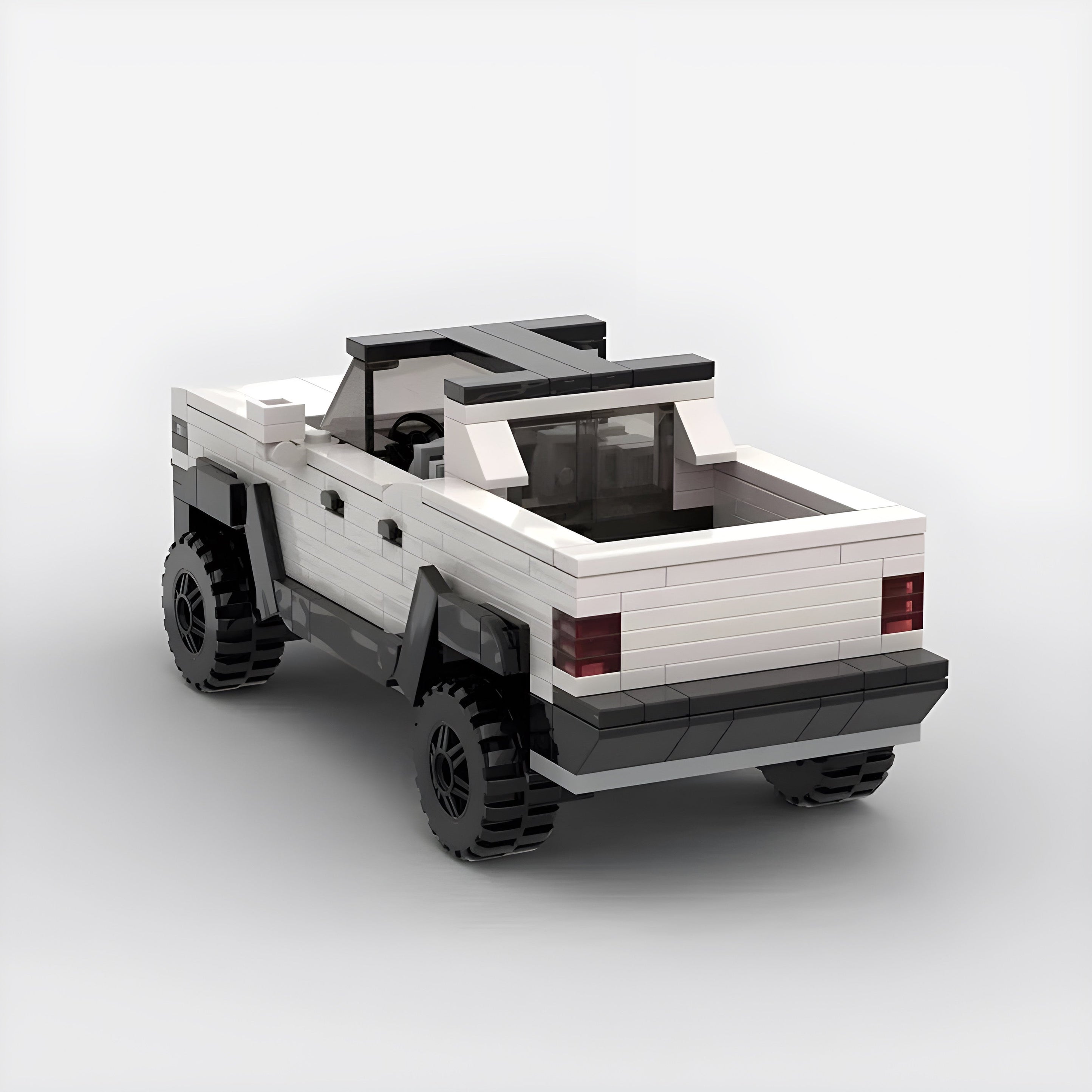 GMC Hummer EV made from lego building blocks - Targa Toys