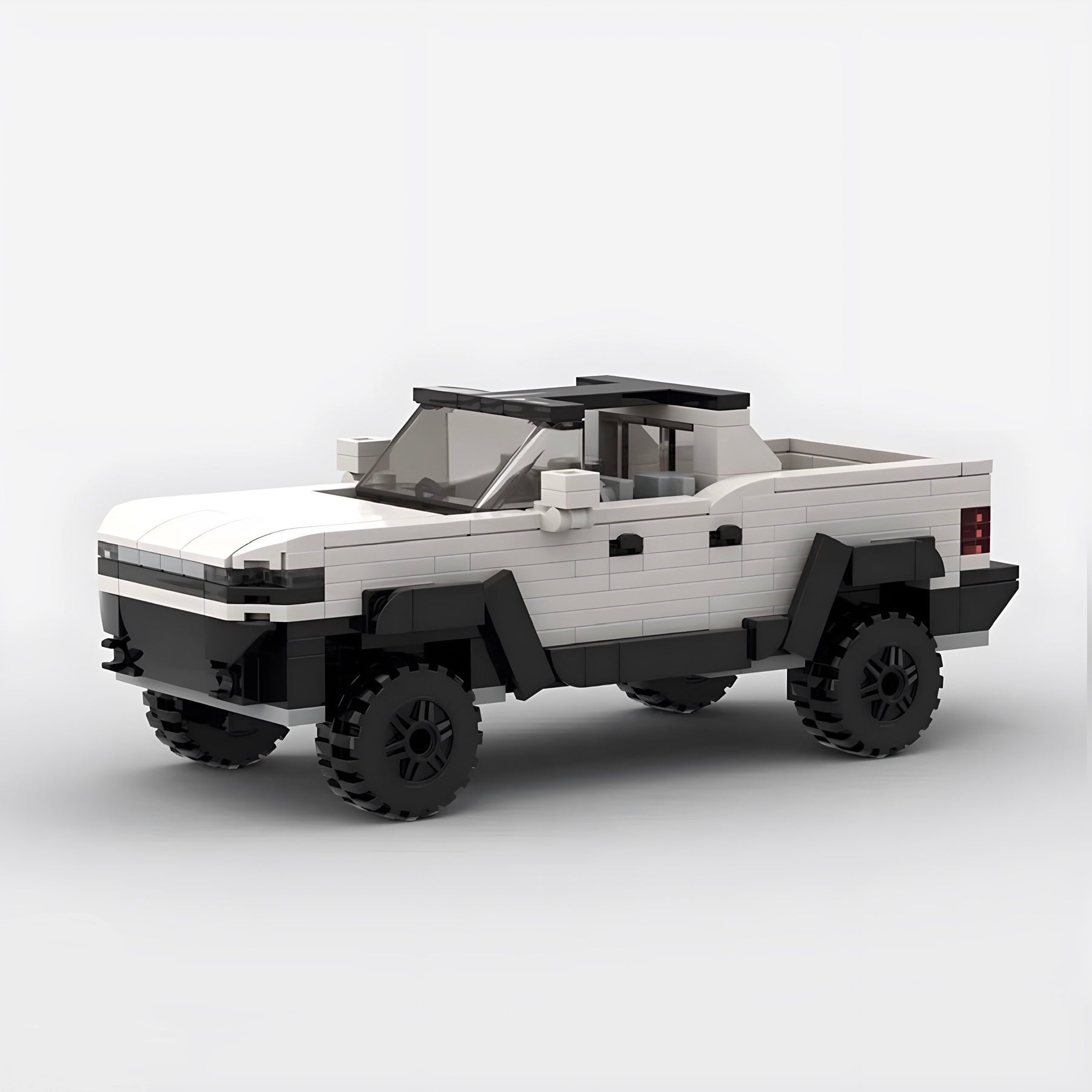 GMC Hummer EV made from lego building blocks - Targa Toys