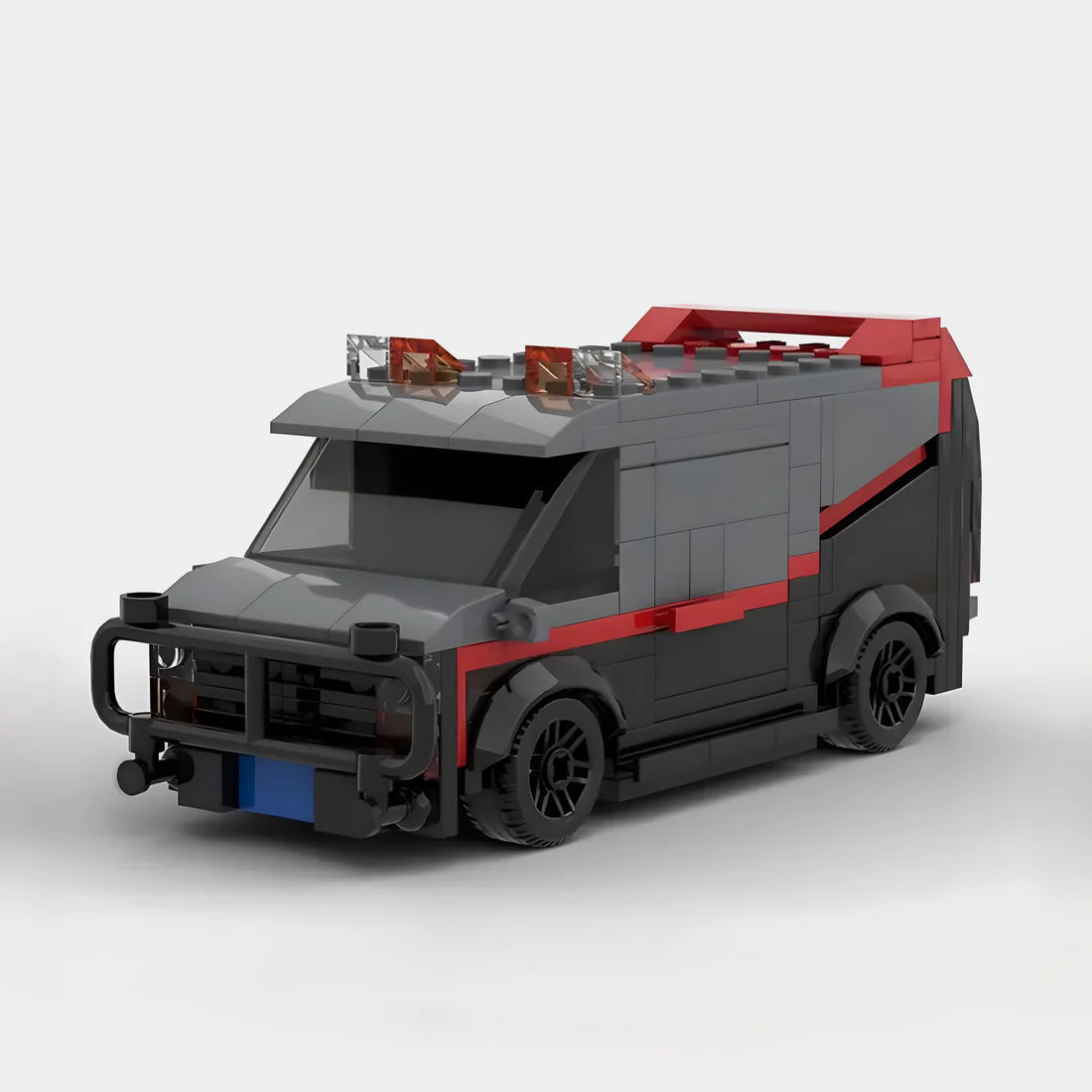 Image of GMC Vandura Cargo Van 1983 - Lego Building Blocks by Targa Toys