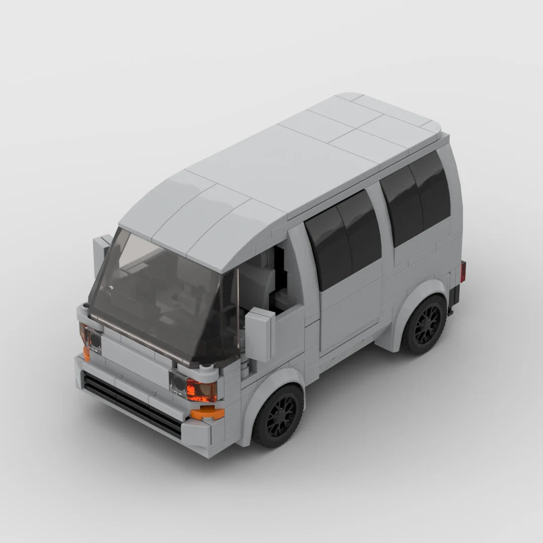 Honda ACTY Van made from lego building blocks