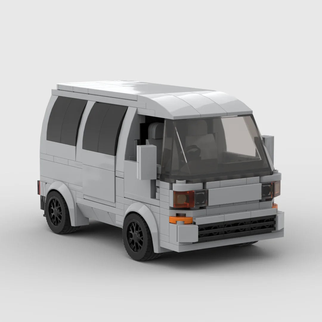 Honda ACTY Van made from lego building blocks