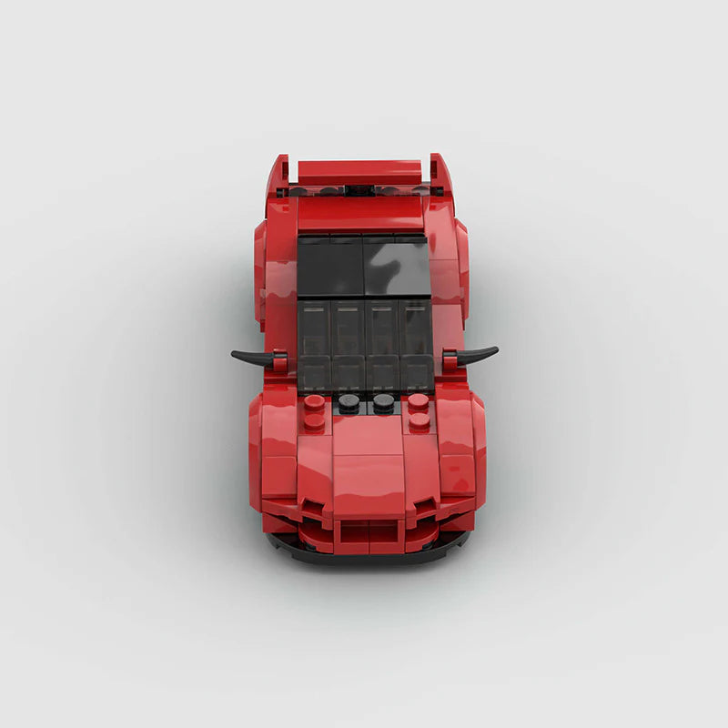 Honda NSX Type R made from lego building blocks