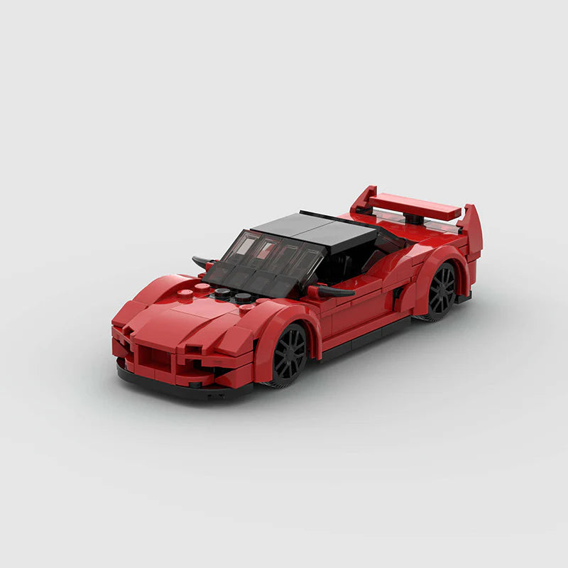 Honda NSX Type R made from lego building blocks