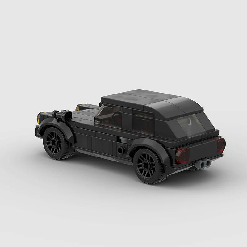 Honda S800 made from lego building blocks