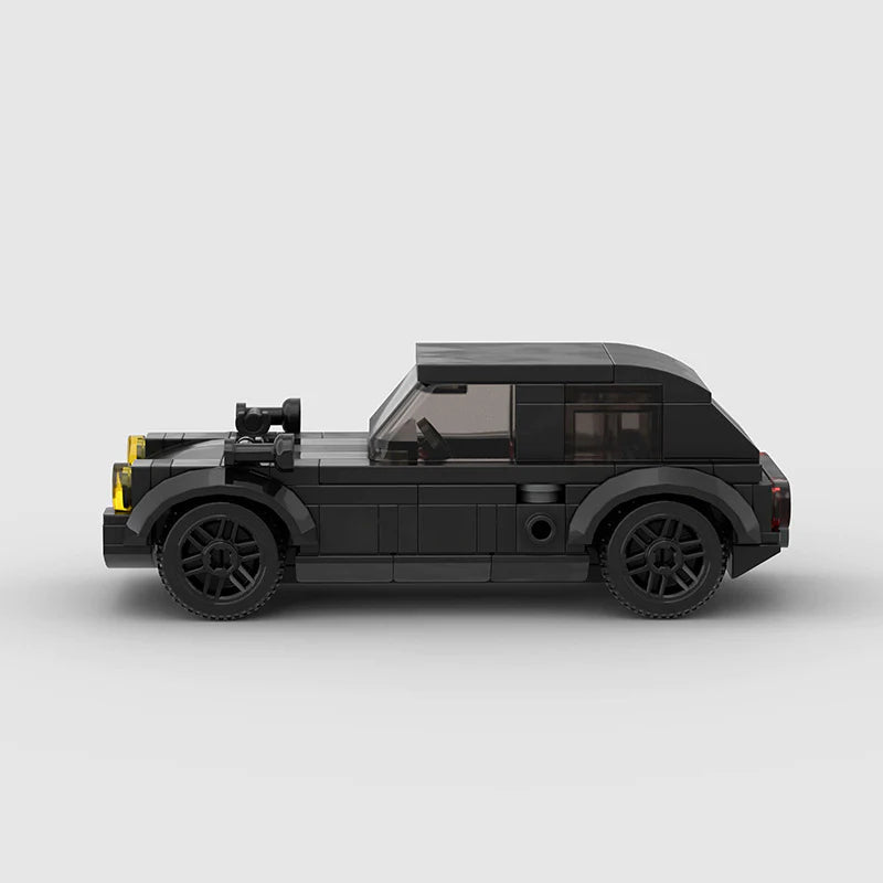 Honda S800 made from lego building blocks