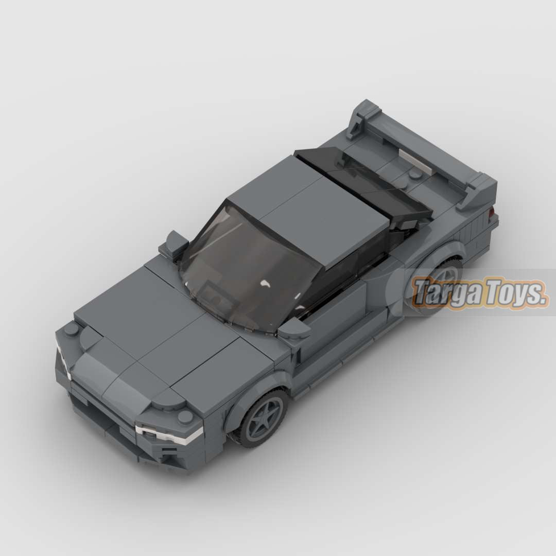 Nissan R32 Skyline GT-R made from lego building blocks