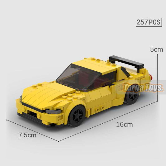 Nissan R32 Skyline GT-R made from lego building blocks