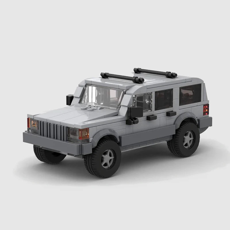 Image of Jeep Land Cruiser - Lego Building Blocks by Targa Toys